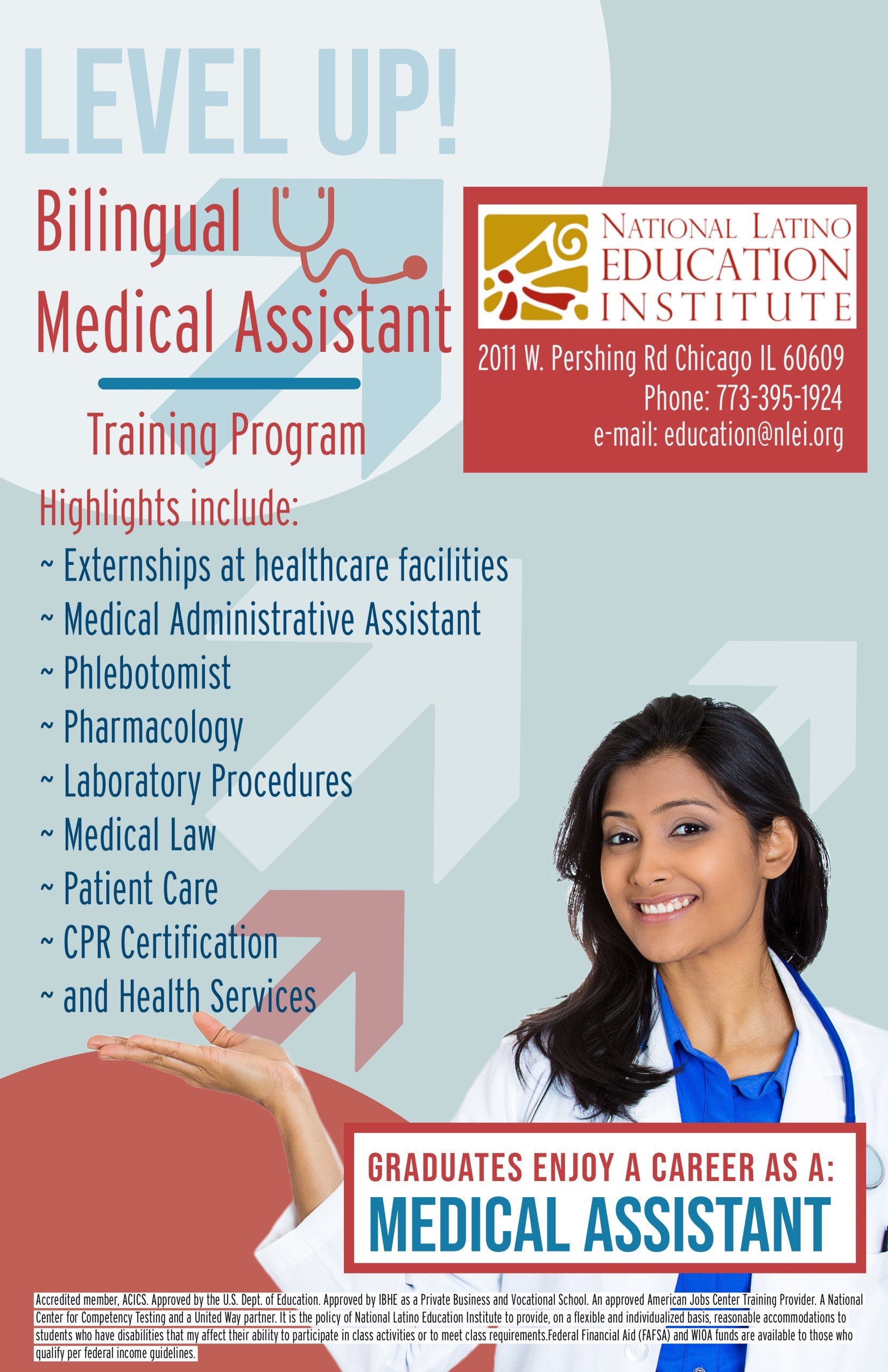 Bilingual Medical Assistant program Enrollment Open